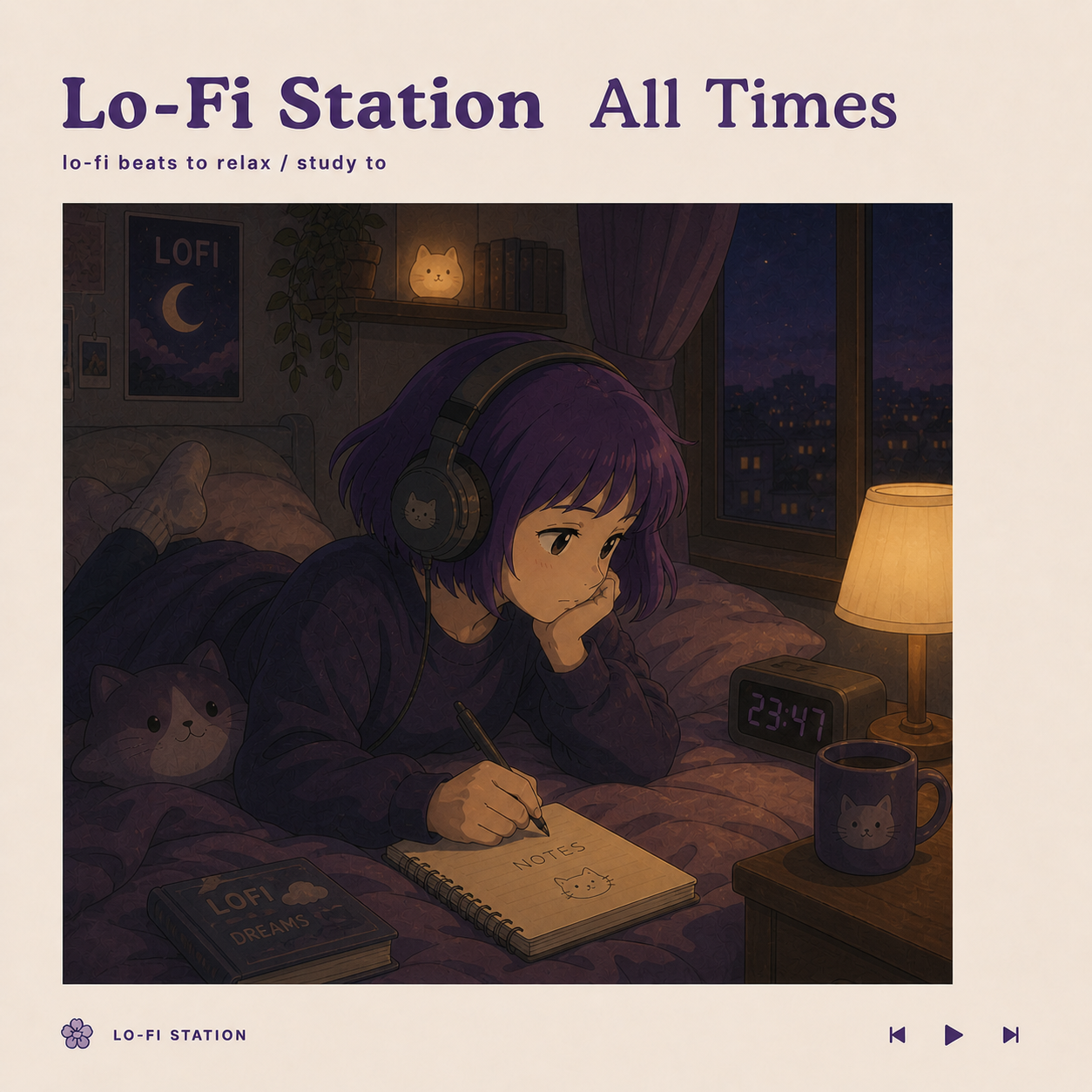 Lo-Fi Station All Times cover art